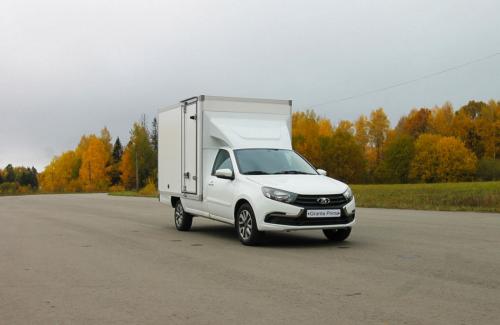 Купить коммерческий транспорт в Беларуси — промтоварный фургон Lada Granta Prima